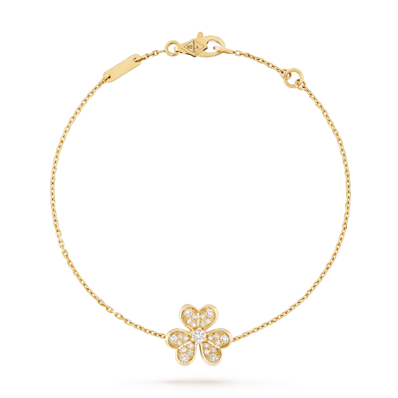 [Lumi Jewellery]FRIVOLE GOLD FLOWER DIAMOND BRACELET