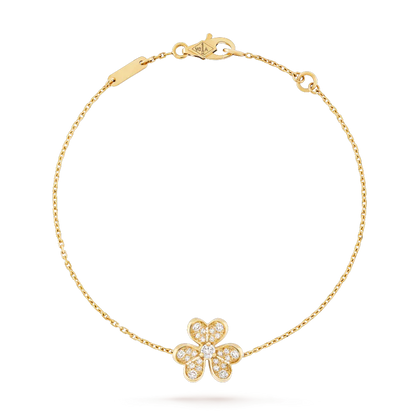 [Lumi Jewellery]FRIVOLE GOLD FLOWER DIAMOND BRACELET