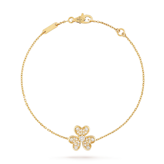 [Lumi Jewellery]FRIVOLE GOLD FLOWER DIAMOND BRACELET