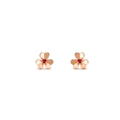 [Lumi Jewellery]FRIVOLE  FLOWER PINK EARRINGS