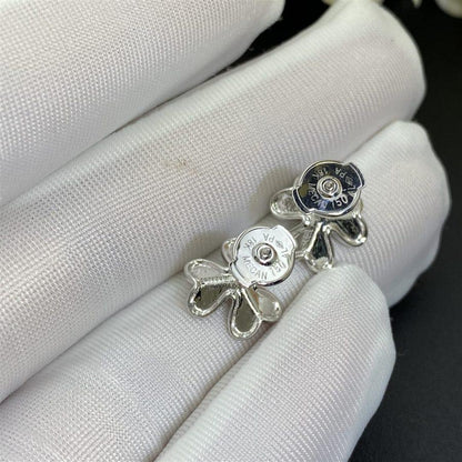 [Lumi Jewellery]FRIVOLE MINI SILVER FLOWER EARRINGS