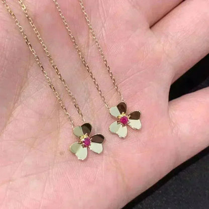 [Lumi Jewellery]FRIVOLE GOLD FLOWER NECKLACE