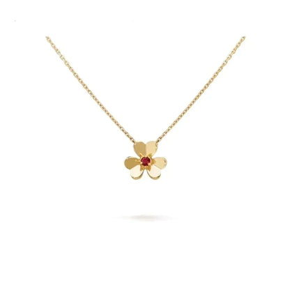 [Lumi Jewellery]FRIVOLE GOLD FLOWER NECKLACE