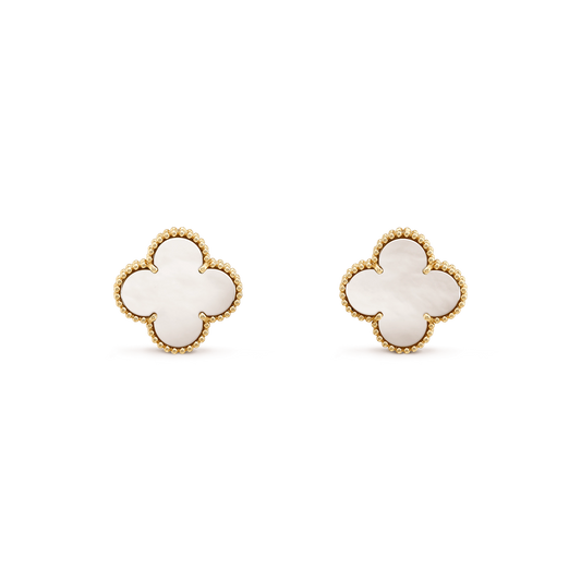 [Lumi Jewellery]CLOVER MINI GOLD EARRINGS