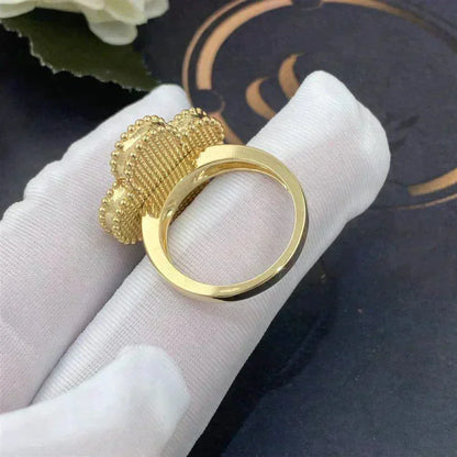 [Lumi Jewellery]CLOVER WHITE MOP RING