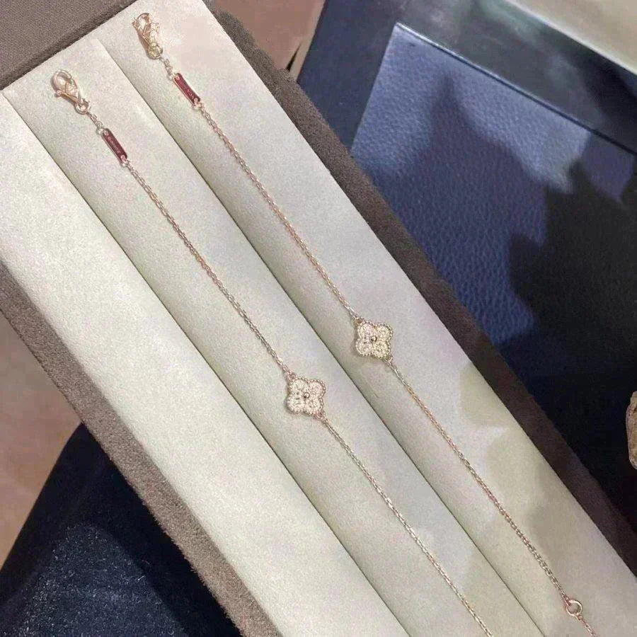 [Lumi Jewellery]CLOVER SINGLE FLOWER BRACELET