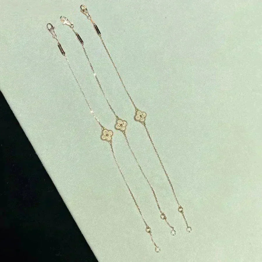 [Lumi Jewellery]CLOVER SINGLE FLOWER BRACELET