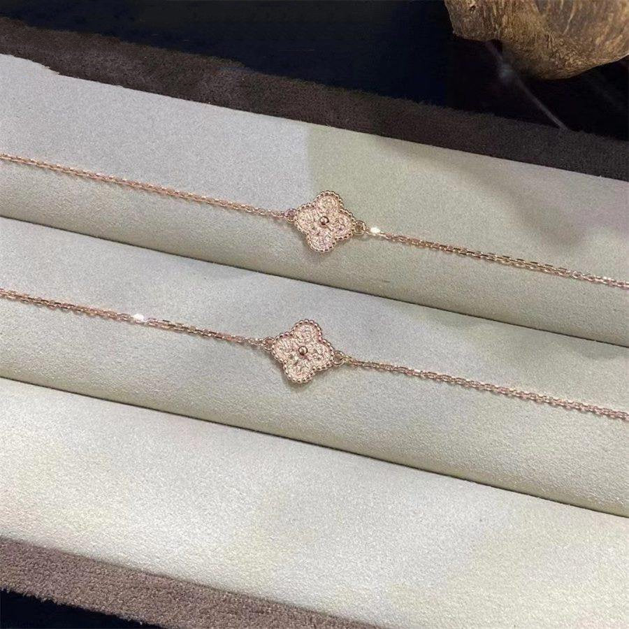 [Lumi Jewellery]CLOVER SINGLE FLOWER BRACELET