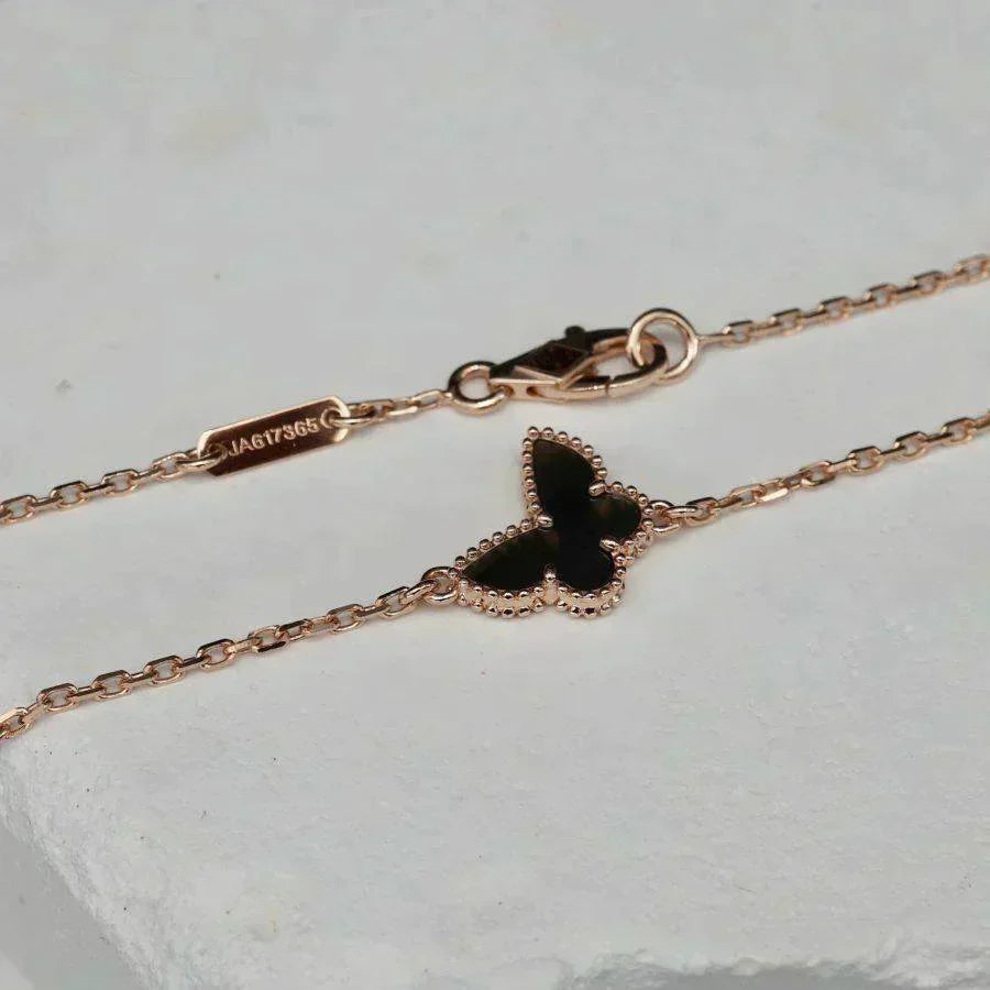 [Lumi Jewellery]BUTTERFLY ONYX  BUTTERFLY BRACELET