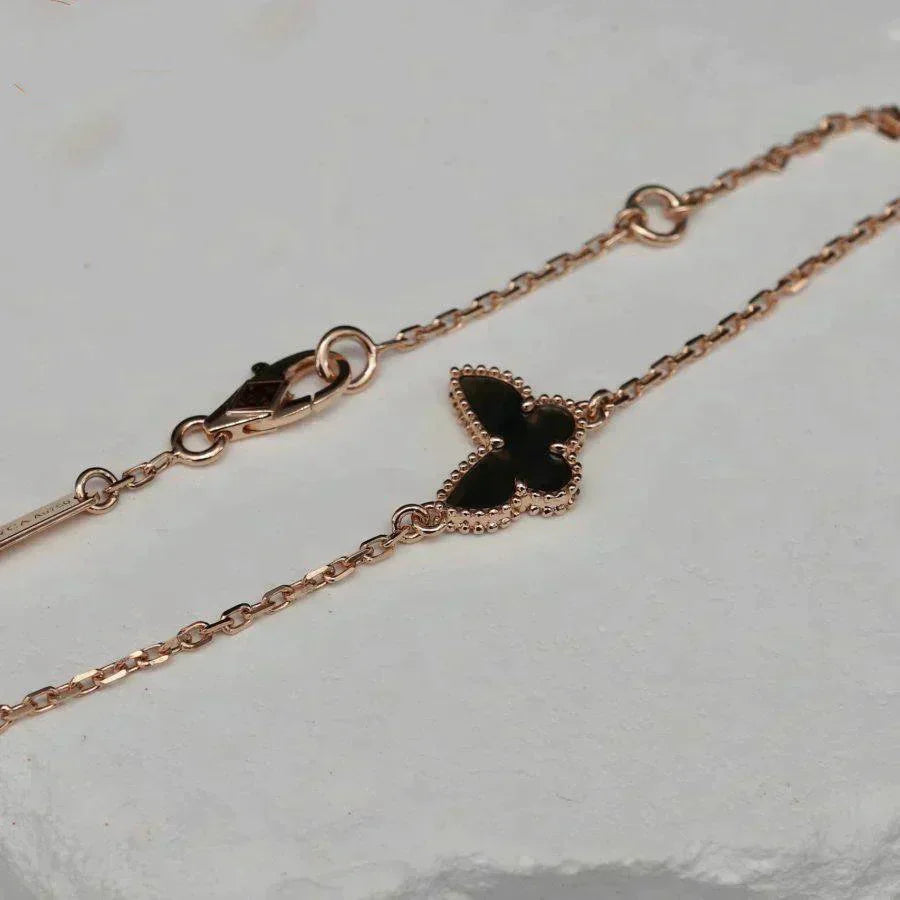 [Lumi Jewellery]BUTTERFLY ONYX  BUTTERFLY BRACELET