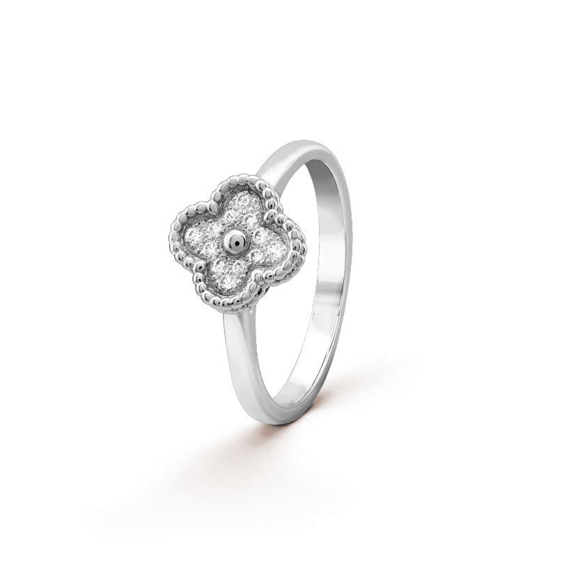 [Lumi Jewellery]CLOVER DIAMOND RING