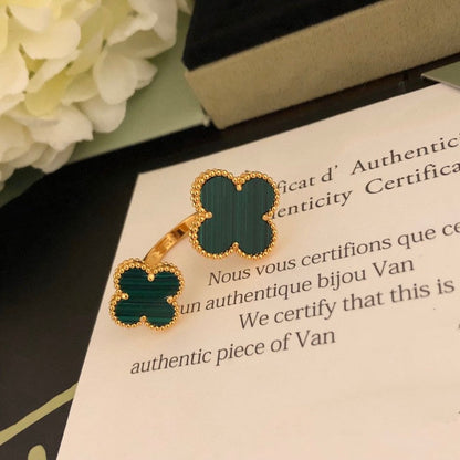 [Lumi Jewellery]CLOVER BETWEEN THE FINGER RING