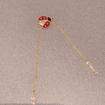 [Lumi Jewellery]LUCKY SPRING 1 MOTIF PINK GOLD BRACELET