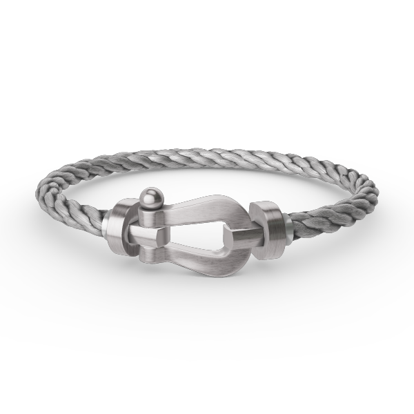 [Lumi Jewellery]FORCE LARGE HORSESHOE NO DIAMOND BRACELET SILVER