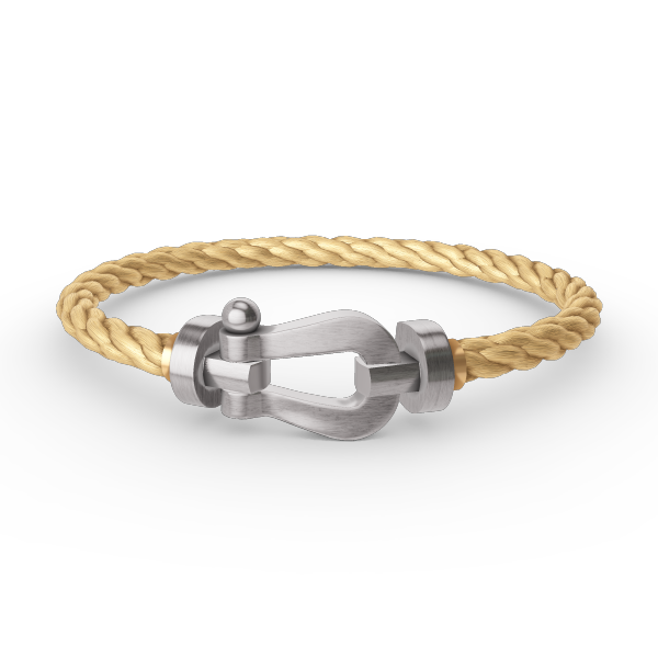 [Lumi Jewellery]FORCE LARGE HORSESHOE NO DIAMOND BRACELET SILVER