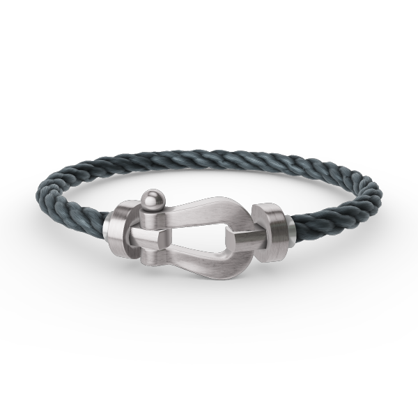 [Lumi Jewellery]FORCE LARGE HORSESHOE NO DIAMOND BRACELET SILVER
