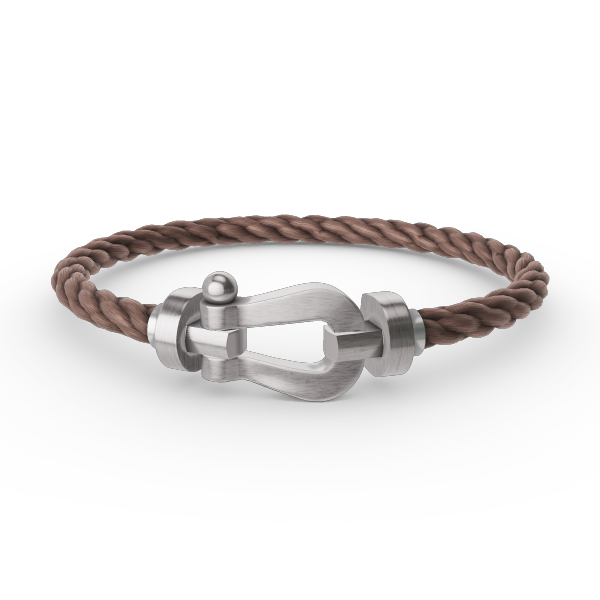 [Lumi Jewellery]FORCE LARGE HORSESHOE NO DIAMOND BRACELET SILVER