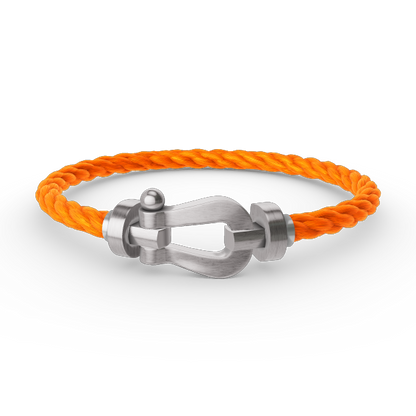 [Lumi Jewellery]FORCE LARGE HORSESHOE NO DIAMOND BRACELET SILVER