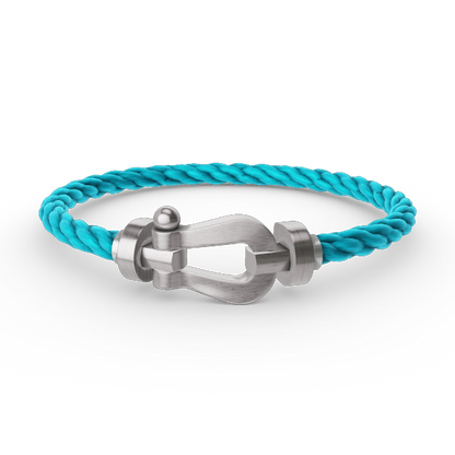 [Lumi Jewellery]FORCE LARGE HORSESHOE NO DIAMOND BRACELET SILVER