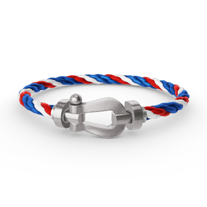 [Lumi Jewellery]FORCE LARGE HORSESHOE NO DIAMOND BRACELET SILVER