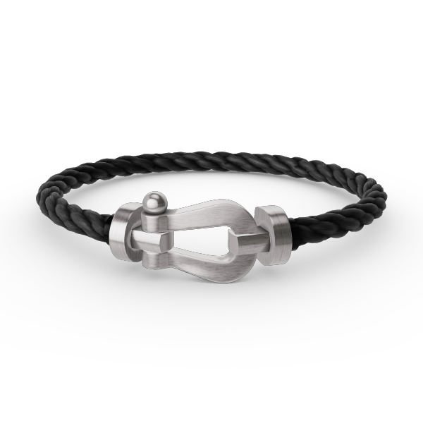 [Lumi Jewellery]FORCE LARGE HORSESHOE NO DIAMOND BRACELET SILVER