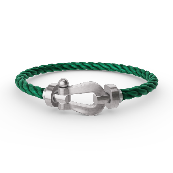 [Lumi Jewellery]FORCE LARGE HORSESHOE NO DIAMOND BRACELET SILVER