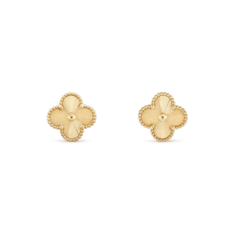 [Lumi Jewellery]CLOVER MEDIUM 1 MOTIFS LASER EARRINGS