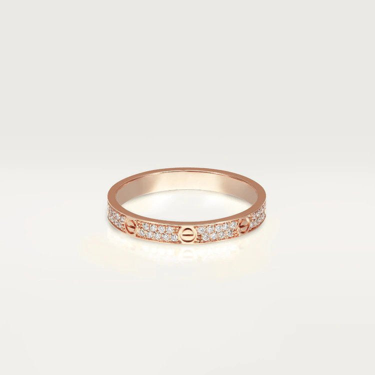 [Lumi Jewellery]LOVE RING 2.65MM DIAMOND