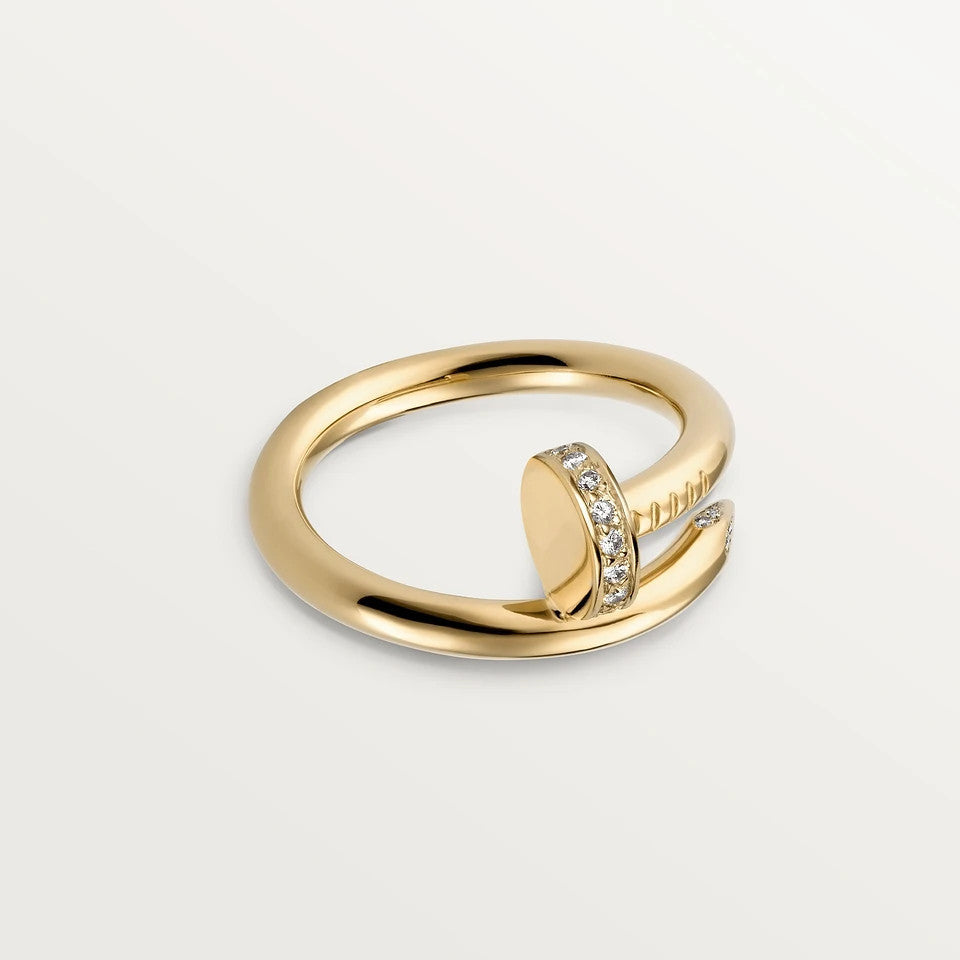 [Lumi Jewellery]JUSTE RING 2.65MM GOLD DIAMOND