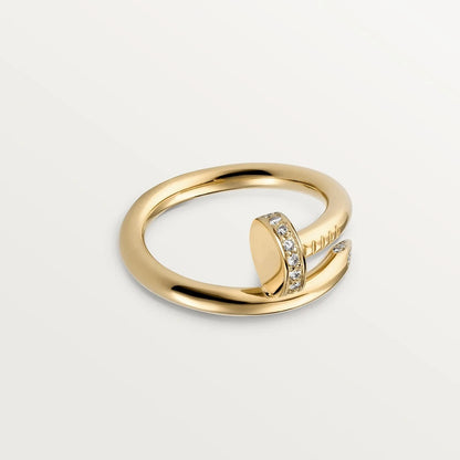 [Lumi Jewellery]JUSTE RING 2.65MM GOLD DIAMOND