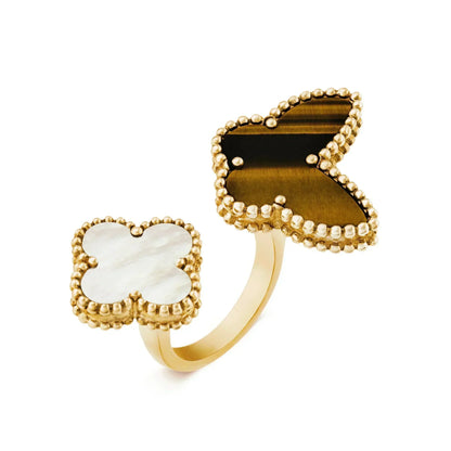 [Lumi Jewellery]LUCKY BETWEEN THE FINGER RING